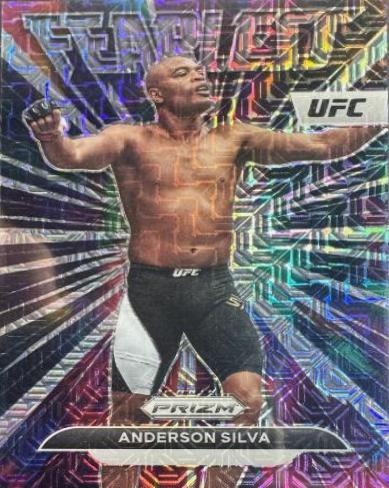Anderson Silva 2023 Panini Prizm UFC Fearless #12 Mojo