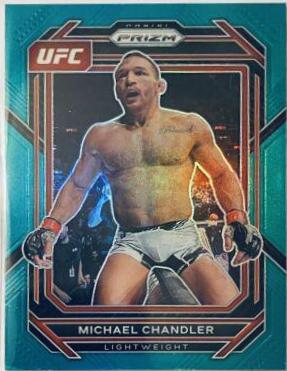 Michael Chandler 2023 Panini Prizm UFC Base #182 Teal