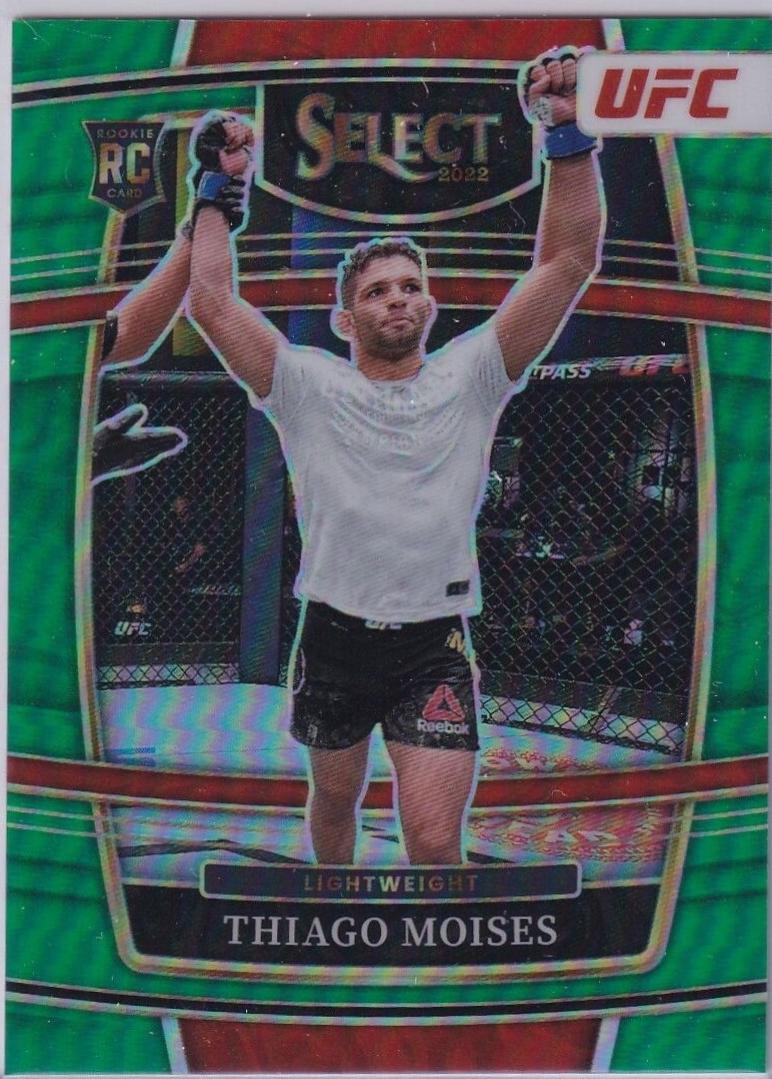 Thiago Moises 2022 Panini Select UFC Concourse #24 Green