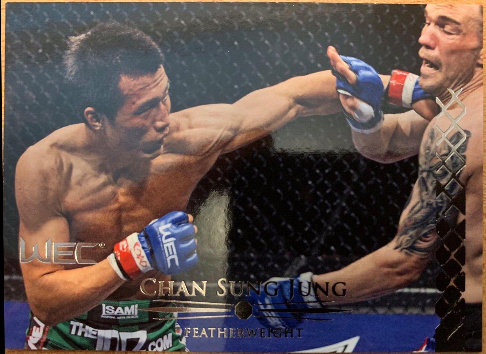 Chan Sung Jung 2011 Topps UFC Title Shot Base #72 Silver