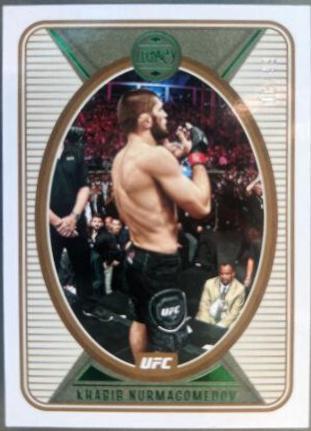 Khabib Nurmagomedov 2022 Panini Chronicles UFC Base Legacy #143 Green