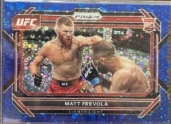 Matt Frevola 2023 Panini Prizm Under Card UFC Base #59 Blue
