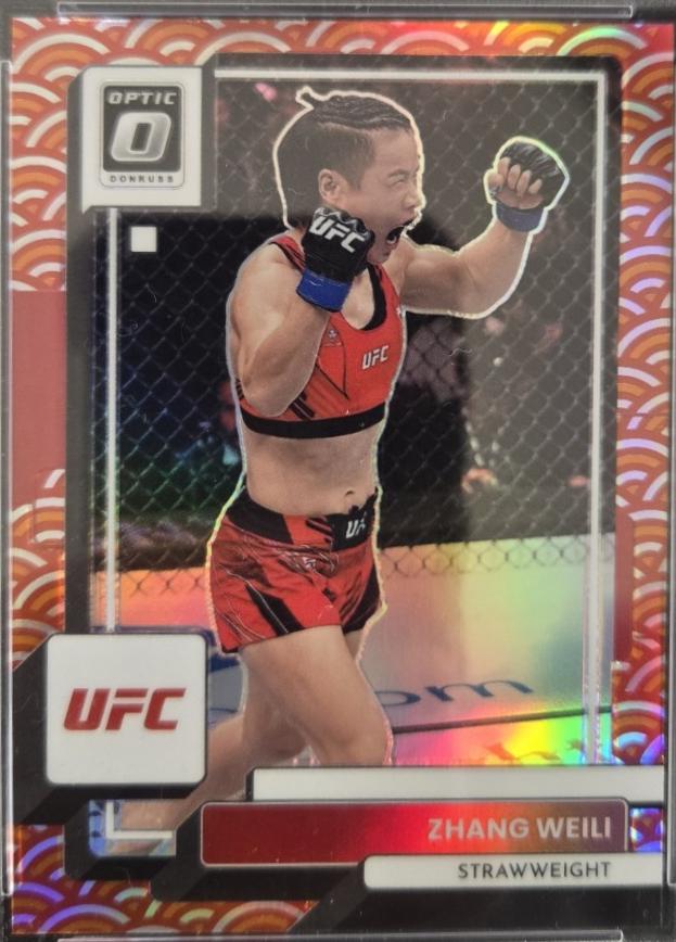 Zhang Weili 2023 Panini Donruss Optic UFC Base #87 Photon