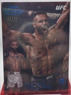 Mike Davis 2024 Topps Gold Label UFC Base Class III #38 Black