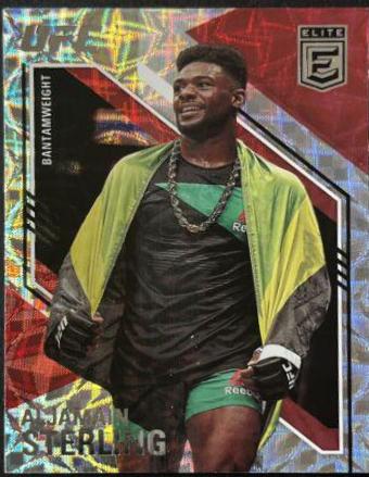 Aljamain Sterling 2021 Panini Chronicles UFC Base Black #113 Asia