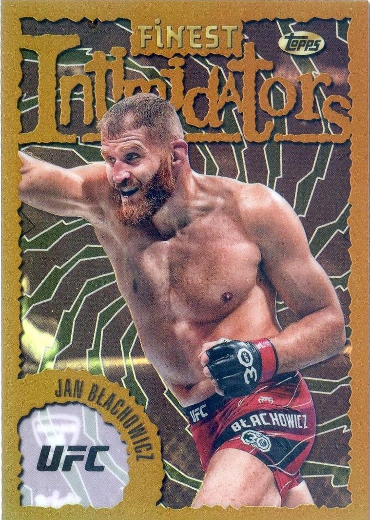 Jan Błachowicz 2024 Topps Finest UFC Intimidators #INT-6 Refractor