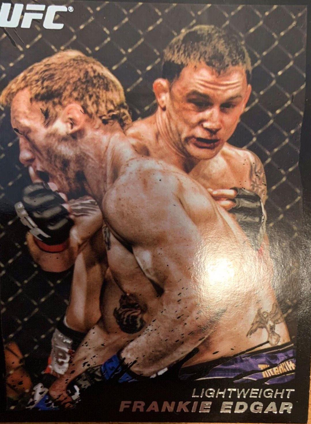Frankie Edgar 2011 Topps UFC Moment of Truth Base #132 Ruby