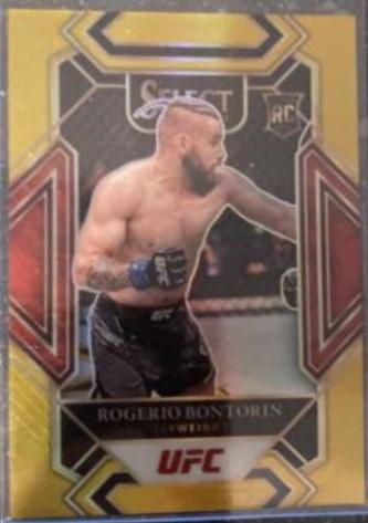 Rogerio Bontorin 2022 Panini Select UFC Mezzanine #337 Gold