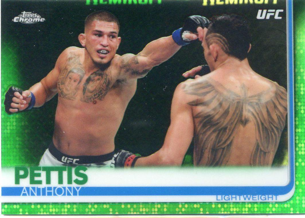 Anthony Pettis 2019 Topps Chrome UFC Base #22 Green