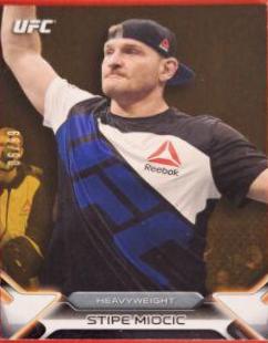 Stipe Miocic 2016 Topps UFC Knockout Base #16 Gold