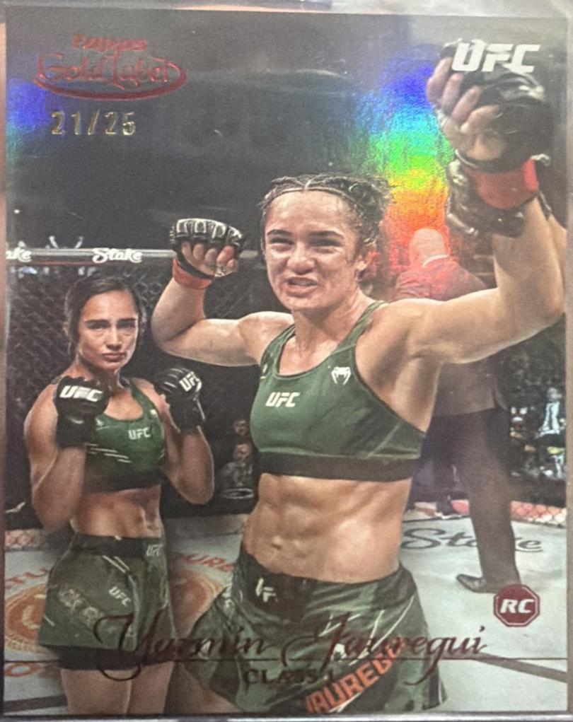 Yazmin Jauregui 2024 Topps Gold Label UFC Base Class I #12 Green