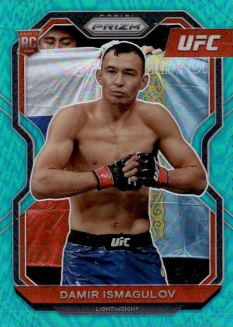Damir Ismagulov 2021 Panini Prizm UFC Base #60 Teal