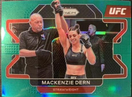 Mackenzie Dern 2022 Panini Prizm UFC Base #26 Green