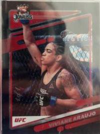 Viviane Araujo 2022 Panini Donruss UFC Base #60 Laser