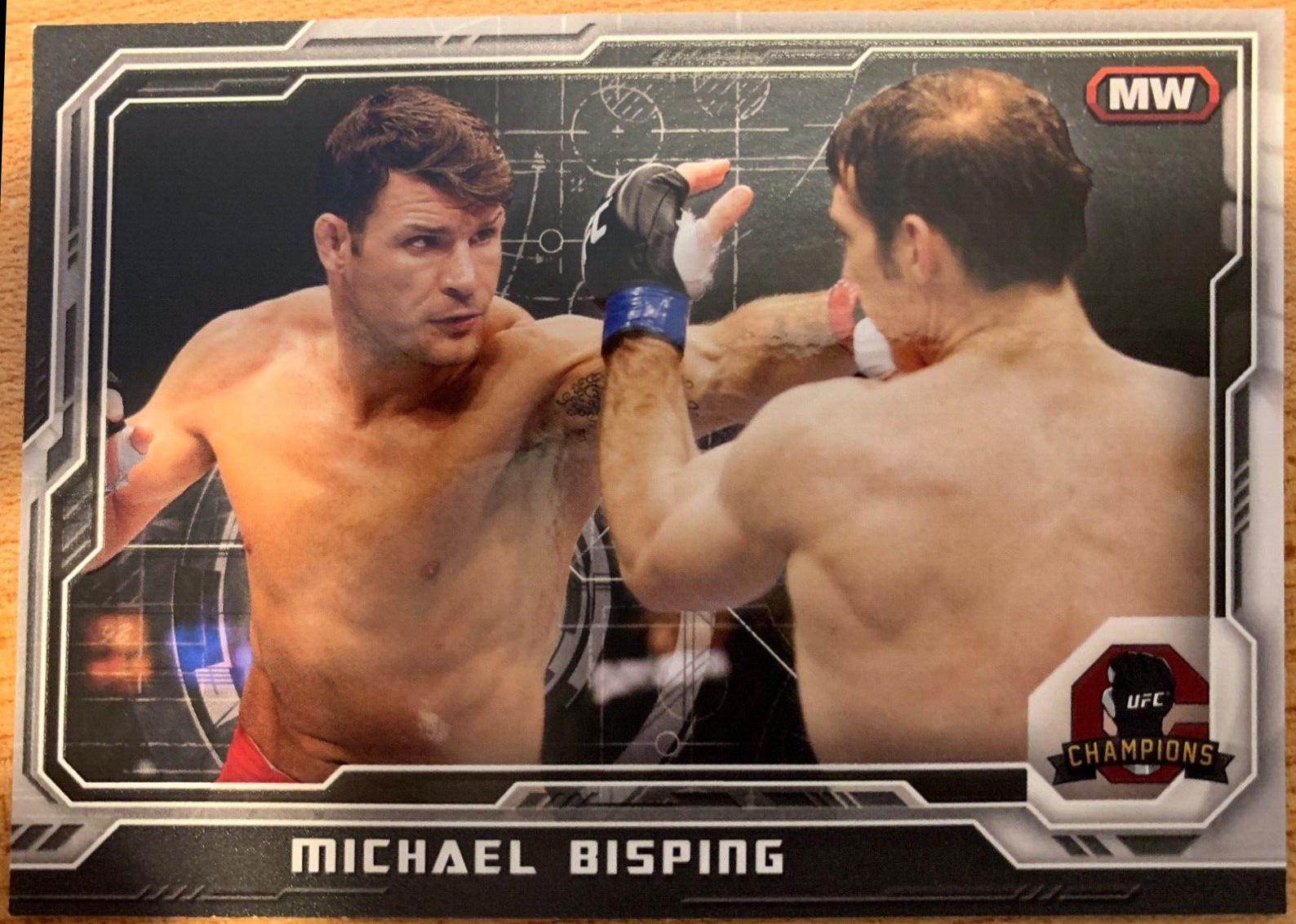 Michael Bisping 2014 Topps UFC Champions Base #55 Black