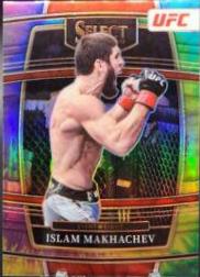 Islam Makhachev 2022 Panini Select UFC Premier Level #125 Black and Gold