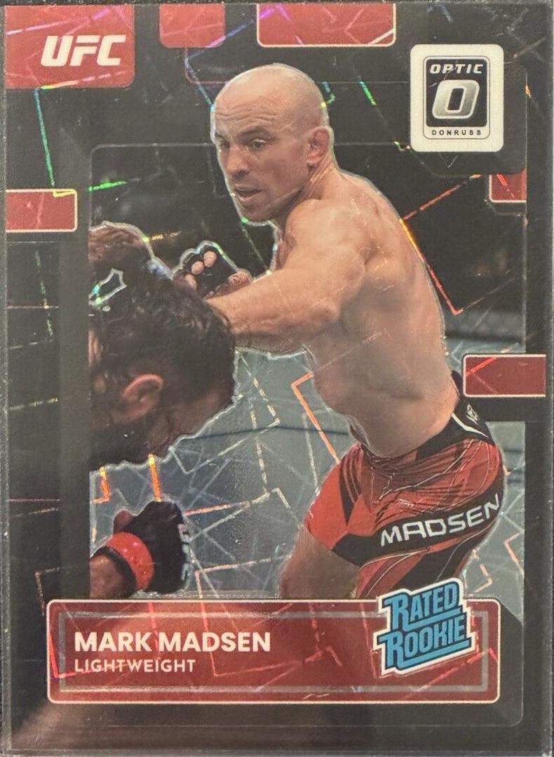 Mark Madsen 2023 Panini Donruss Optic UFC Base #139 Black Velocity