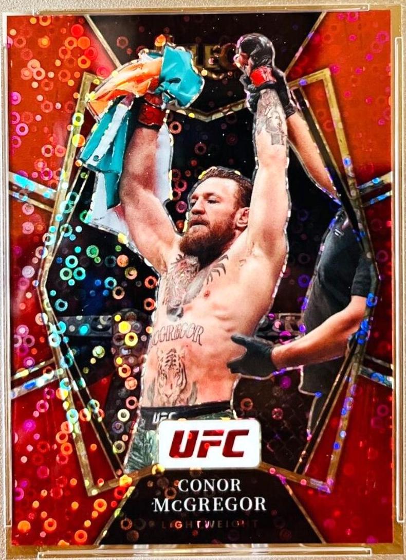 Conor McGregor 2022 Panini Select UFC Premier Level #110 Red Disco