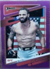 Clay Guida 2022 Panini Donruss UFC Base #111 Purple Flood