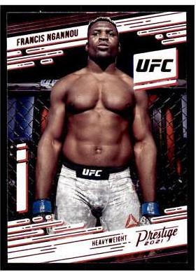 Francis Ngannou 2021 Panini Chronicles UFC Base Prestige #79 Pink