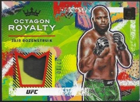 Jairzinho Rozenstruik 2022 Panini Donruss UFC Octagon Royalty #32 Prime