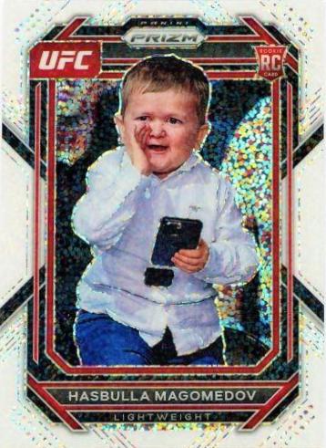 Hasbulla Magomedov 2023 Panini Prizm UFC Base #200 White Sparkle
