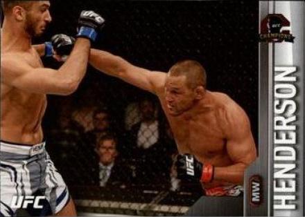 Dan Henderson 2015 Topps UFC Champions Base #40 Silver