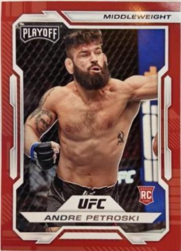 Andre Petroski 2023 Panini Chronicles UFC Base Playoff #167 Red