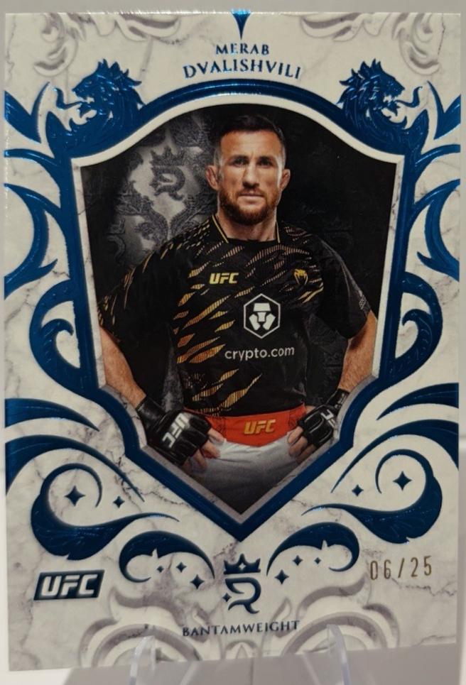 Merab Dvalishvili 2025 Topps Royalty UFC Base #11 Blue