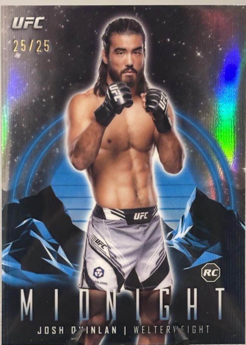 Josh Quinlan 2024 Topps Midnight UFC Base #29 Moonrise