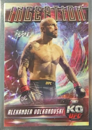 Alexander Volkanovski 2025 Topps Knockout UFC Inception #IN-17 Red