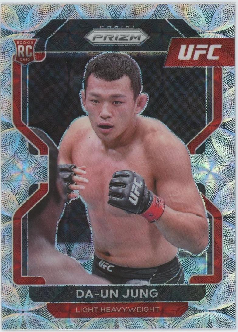 Da Un Jung 2022 Panini Prizm UFC Base #151 Premium