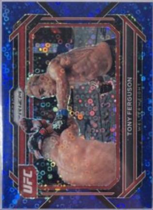 Tony Ferguson 2023 Panini Prizm Under Card UFC Base #43 Blue