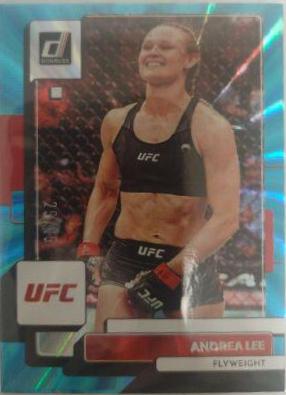 Andrea Lee 2023 Panini Donruss UFC Base #176 Teal Laser