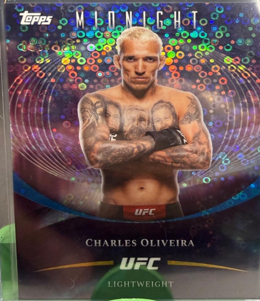 Charles Oliveira 2026 Topps Midnight UFC Base #43 Morning