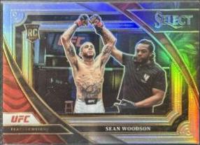 Sean Woodson 2023 Panini Select UFC Mezzanine #302 Silver