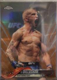 TJ Dillashaw 2018 Topps Chrome UFC Base #4 Red