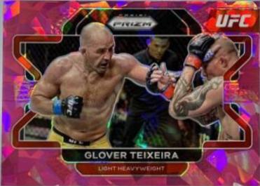 Glover Teixeira 2022 Panini Prizm UFC Base #81 Pink Ice