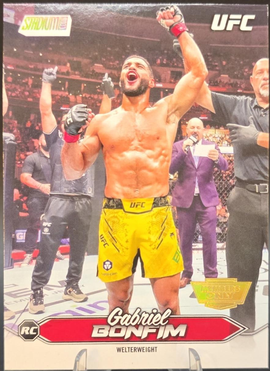 Gabriel Bonfim 2025 Topps Stadium Club UFC Base #164 Members Only