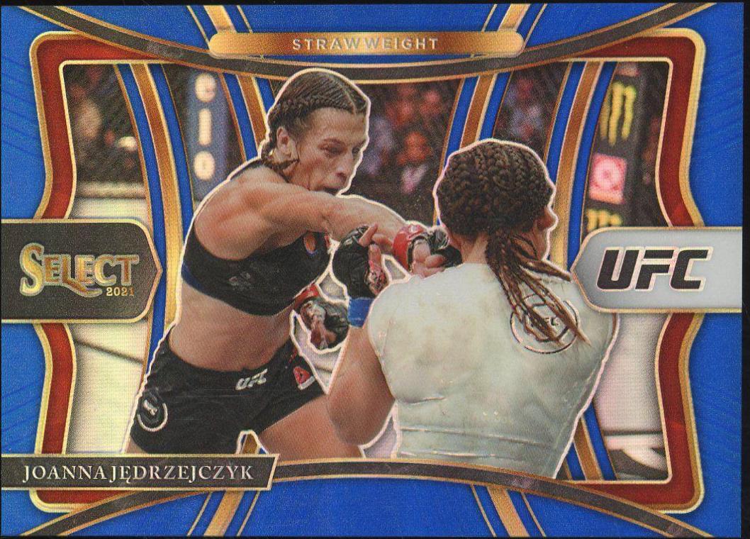 Joanna Jędrzejczyk 2021 Panini Select UFC Premier Level #141 Blue