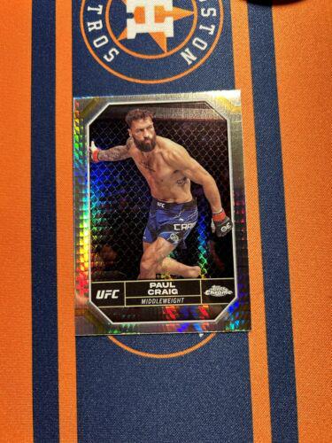 Paul Craig 2024 Topps Chrome UFC Base #153 Refractor