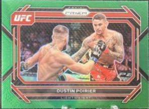 Dustin Poirier 2023 Panini Prizm UFC Base #2 Green