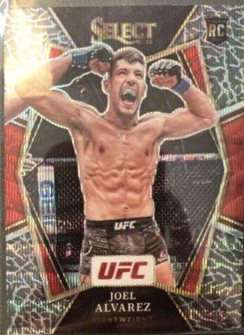 Joel Alvarez 2022 Panini Select UFC Premier Level #150 Elephant
