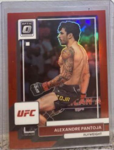 Alexandre Pantoja 2023 Panini Donruss Optic UFC Base #49 Red