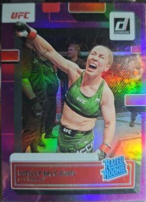 Molly McCann 2023 Panini Donruss UFC Base #202 Purple Flood