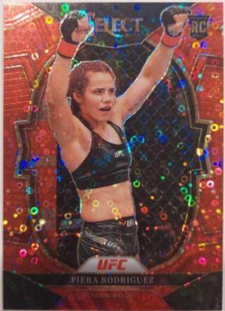 Piera Rodriguez 2023 Panini Select UFC Concourse #51 Red Disco