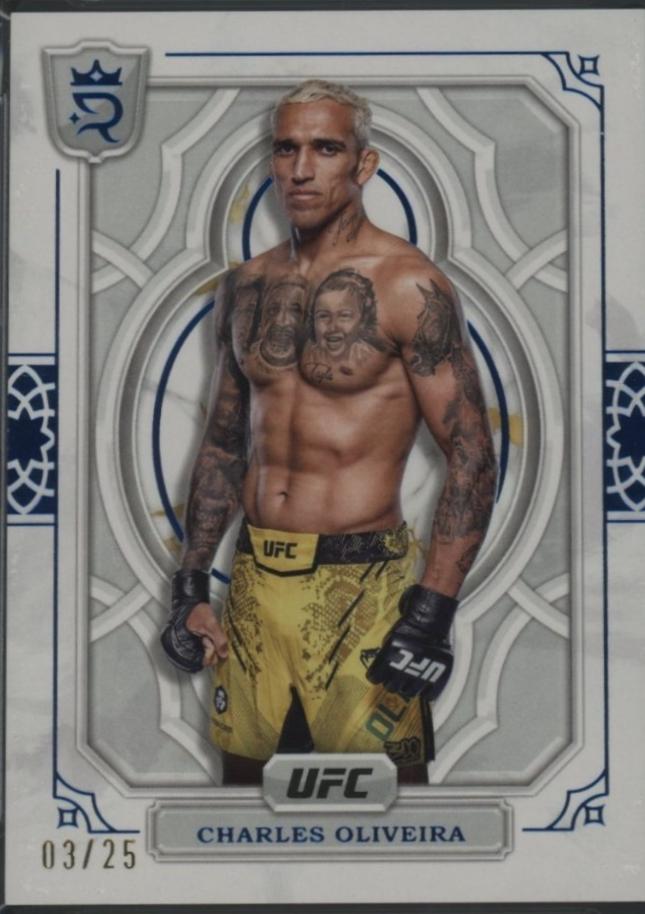 Charles Oliveira 2024 Topps Royalty UFC Base #87 Blue