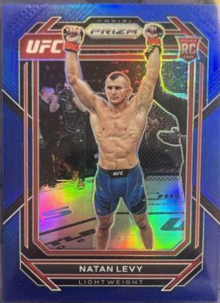 Natan Levy 2023 Panini Prizm UFC Base #176 Blue
