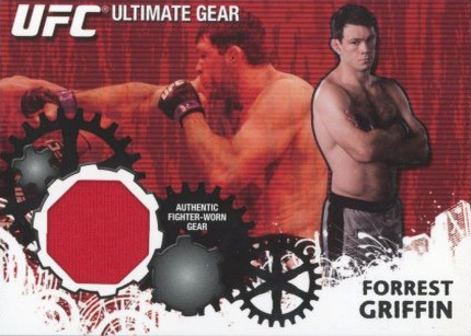 Forrest Griffin 2010 Topps UFC Ultimate Gear Relics #UG-FG Red