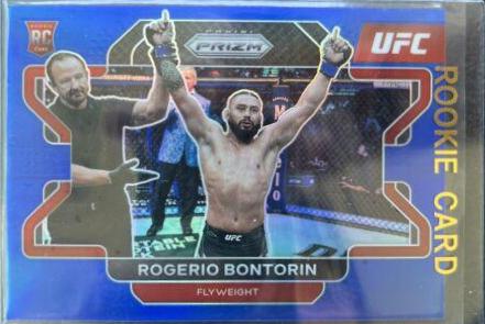 Rogerio Bontorin 2022 Panini Prizm UFC Base #30 Blue
